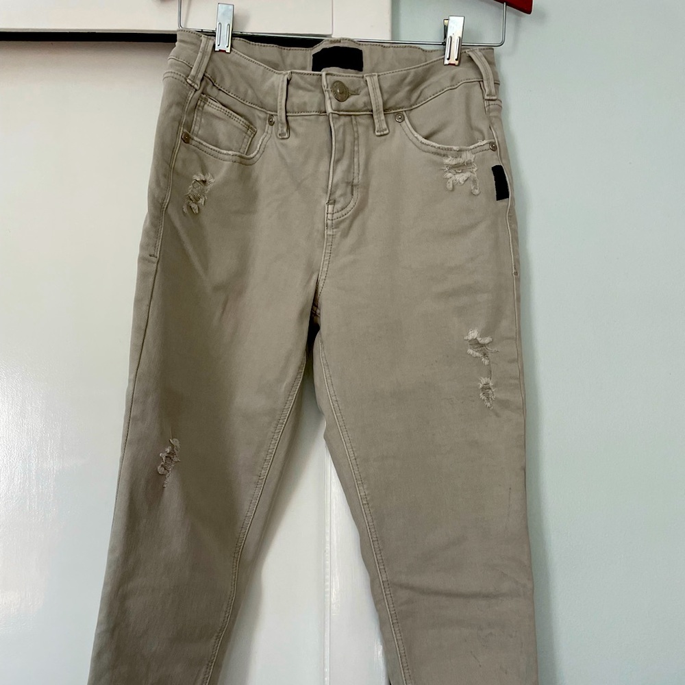 Silver denim pale grey/ taupe jeans skinny